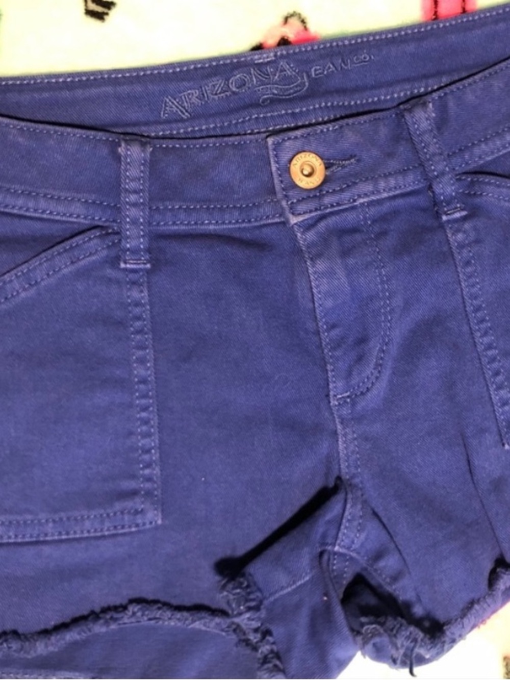 Arizona Jean Company Cobalt Denim Shorts